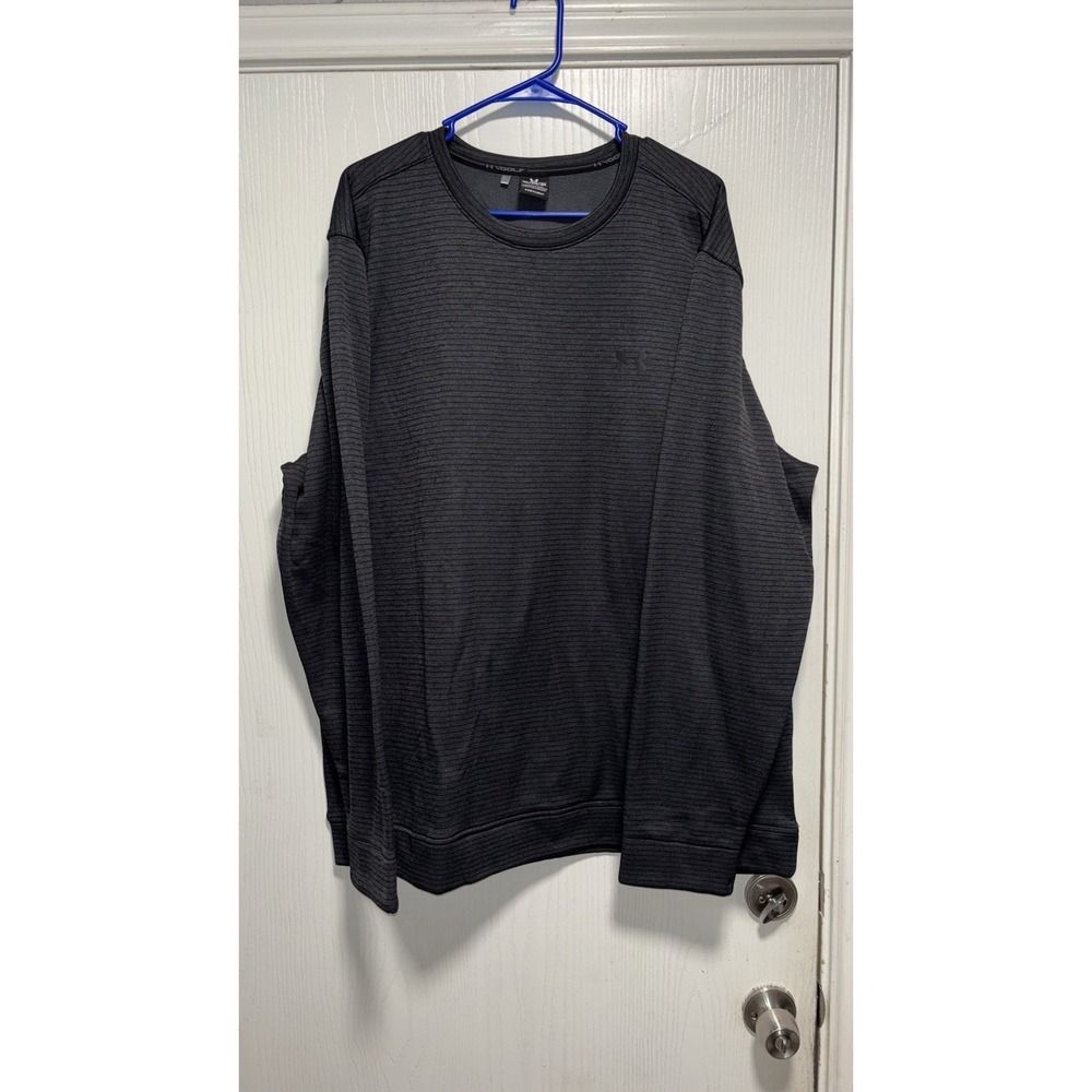 Under Armour Golf Sweatshirt Pullover Mens 3XL Black Long Sleeve XStorm Lined
